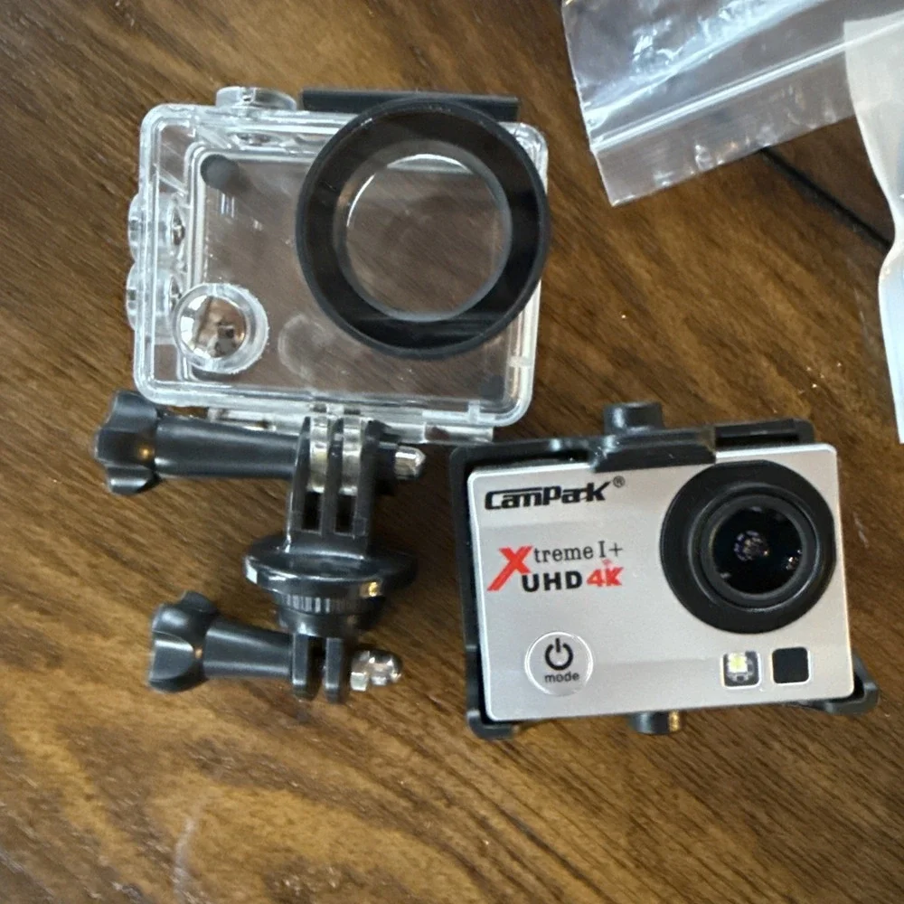 Campark ACT74 Xtreme I+ UHD 4K Action Camera - Waterproof/ Clear Case‎ - Wi-Fi -